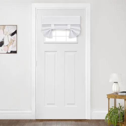 Vista 80 de HOMEIDEAS Cortinas opacas de aula para puerta delantera, cubierta de ventana de puerta de aula, persianas de privacidad con aislamiento térmico