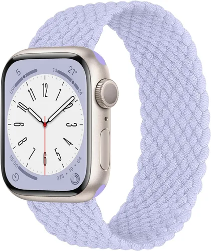 Vista 16 de Proworthy Correa elástica de nylon trenzada Solo Loop, compatible con correas de Apple Watch de 1.496 pulgadas, 1.575 pulgadas, 1.614 pulgadas