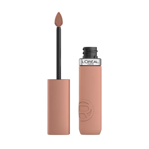 Vista 8 de L’Oréal Paris Infallible Matte Resistance - Labial líquido, hasta 16 horas de duración, tono Fairytale Ending 100, 0.16 onzas líquidas