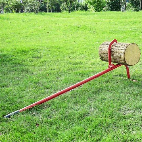 Vista 5 de 1942 Earth Worth Timberjack Levantador de troncos Acero 45 pulgadas Rojo