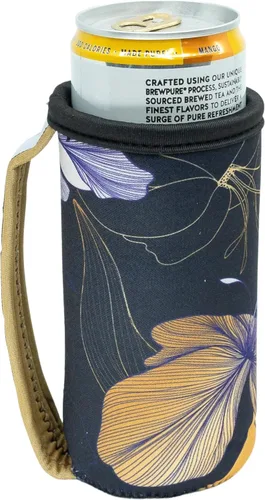 Vista 16 de GoCuff - Fundas delgadas para latas aislantes reutilizables con asa: lata de neopreno con mangas aisladas para refrescos, bebidas energéticas