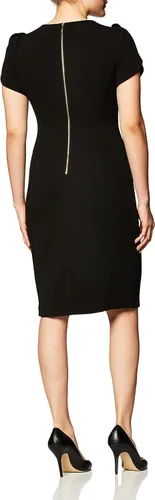 Vista 2 de Calvin Klein Women's Tulip Sleeved Above The Knee Sheath Dress