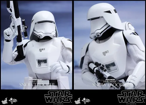 Vista 5 de Hot Toys Star Wars First Order Snowtrooper - Figura de 1/6 escala de 12 pulgadas