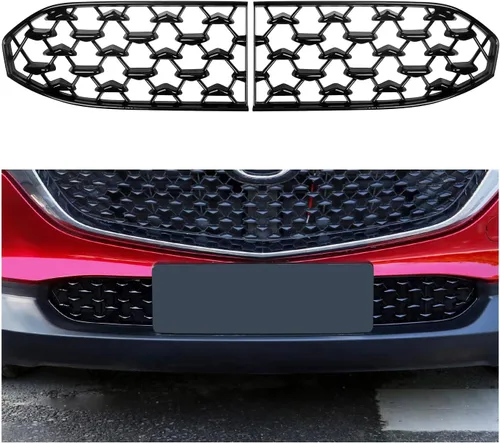 CDEFG CX-30 Insertos de malla para parrilla delantera, protector de rejilla delantera para Mazda CX-30 2019-2024 2025, accesorios exteriores de