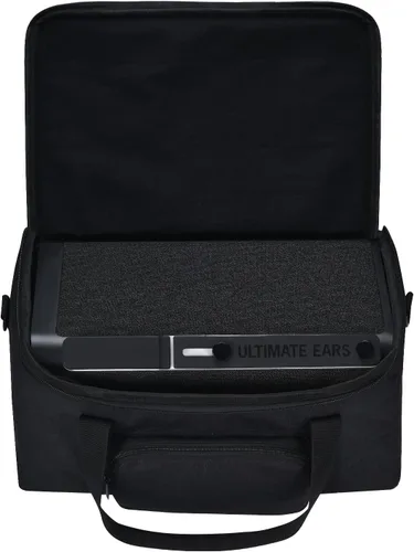 Vista 3 de Funda de transporte portátil para viaje, compatible con Ultimate Ears Hyperboom Altavoz Bluetooth inalámbrico portátil y doméstico (negro)