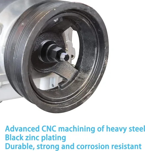 Vista 4 de LS1 Herramienta de instalación de balanceador armónico de polea de manivela 551141 Compatible con GM 1997-UP V8 LS/LS1 LS2 LS3 LS4 LSX LSA LS6 LQ4
