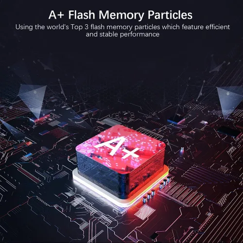 Vista 4 de JOIOT 500G SSD externo portátil USB 3.1 tipo C unidad flash externa unidad de estado sólido SSD portátil tipo A a C cable