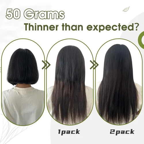 Vista 8 de RUNATURE - Extensiones de cabello humano Remy real con pinzas, extensiones doble cortina de cabello corto, color rubio oscuro con reflejos rubio
