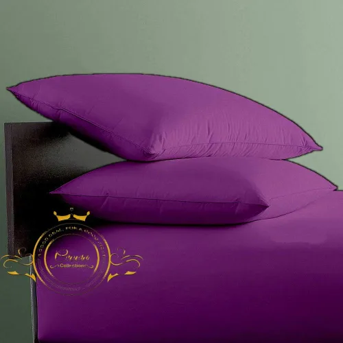 Vista 29 de Crown Collection Juego de 2 fundas de almohada estándar de 20 x 26 pulgadas, hipoalergénicas de 600 hilos, 100% algodón egipcio, fundas de almohada