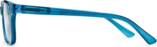 Vista 3 de Readers Readers.com - Gafas de lectura: The Francis Computer, Plástico Retro Square Style para Hombre y Mujer