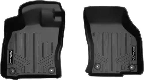 MAXLINER - Juego de alfombrillas de primera fila, color negro, compatibles con Volkswagen Arteon 2019-2022