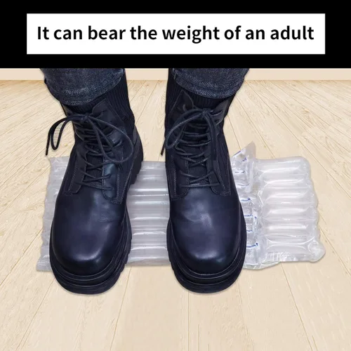 Vista 8 de Bolsas protectoras de viaje para botella de vino, paquete de 15 bolsas de burbujas inflables de columna de aire con bomba infladora gratis