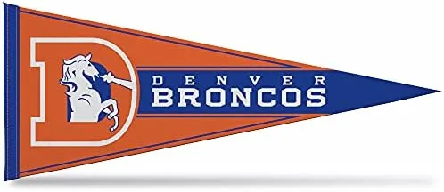 Vista 7 de Rico Industries NFL FootballRetro 12" x 30" Felt Wall Décor Pennant - Great for HomeBed RoomMan Cave Décor