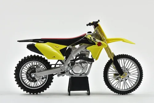 Vista 3 de New-Ray 1/12 Suzuki RM-Z450 2014 Suzuki Motocross/Bicicleta todoterreno, amarillo, (57643)