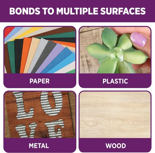 Vista 3 de Aleene's 33186 Puntos adhesivos instantáneos, color blanco