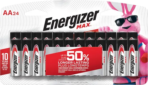 Vista 9 de Energizer Baterías AA MAX (paquete de 24), pilas alcalinas doble A