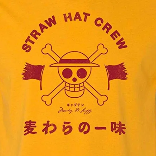 Vista 2 de Mens One Piece Anime T-Shirt - One Piece Mens Fashion Shirt - Monkey Luffy Tee