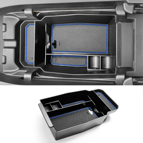 Vista 12 de CDEFG for 2023 2024 2025 2026 Mazda CX-50 Center Console Organizer Tray Negro para Cx50