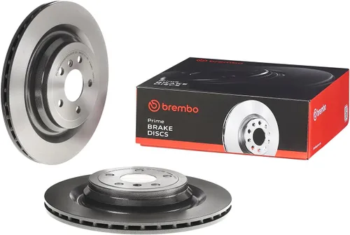Brembo 09.A961.11 pilar recubierto ULTRAVIOLETA ventiló el rotor del freno trasero BRABUS/MERCEDES-BENZ OE# A1664230212