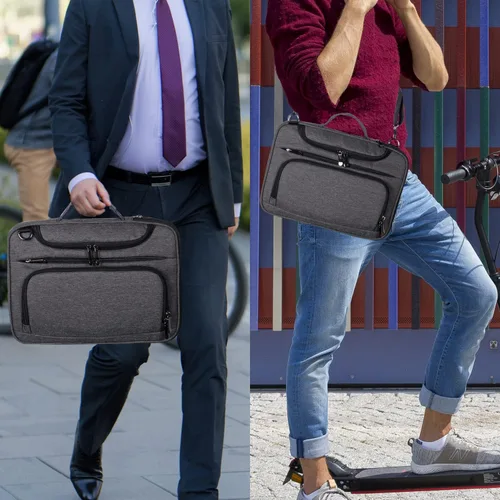 Vista 7 de BERTASCHE Funda para laptop de 12.3-13 pulgadas compatible con MacBook Air 13/Pro 13, Surface Pro 11/10/9/8/7/6/5/4, iPad Pro/Air de 13 pulgadas