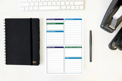 Vista 9 de Bloc de notas para planificación Bloom Daily Planners 6 x 9, 6" x 9" bloque de bolsillo