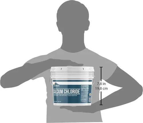 Vista 4 de Earthborn Elements Cloruro de calcio, vino y queso, aditivo alimentario y conservante (7 libras)