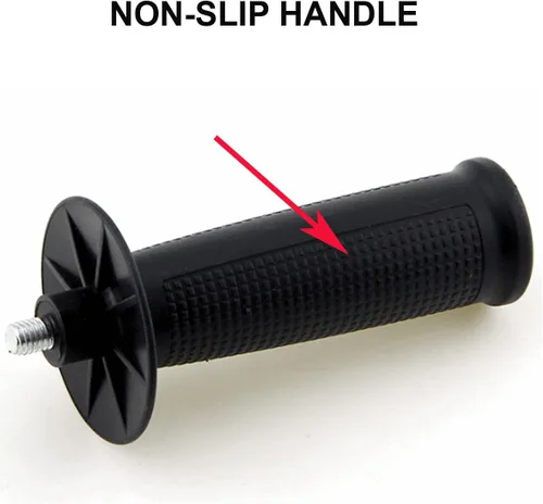 Vista 4 de Mango lateral auxiliar de rosca de 0.315 in de diámetro apto para todas las marcas amoladora angular (0.315 in)