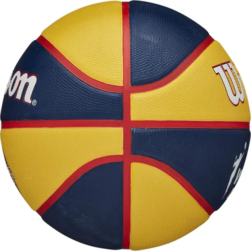 Vista 3 de WILSON Baloncesto WNBA Team Tribute - Talla 6 - 28.5 pulgadas, Indiana Fever