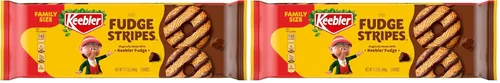 Vista 11 de Keebler Fudge Stripes - Galletas originales tamaño familiar, 17.3 onzas (paquete de 1)