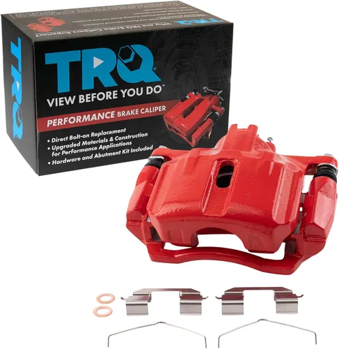 Vista 1365 de TRQ Pinza de freno delantera izquierda con soporte lado del pasajero compatible con Ford Expedition Lincoln Navigator 2003-2006