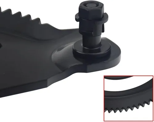 Vista 4 de 717-1550F Kit de engranajes de piñón para placa de sector de dirección, compatible con MTD/Cub Cadet/Troy Bilt reemplaza 917-1550E 717-1550E 7171550