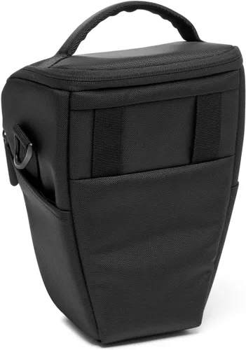 Vista 5 de Manfrotto Advanced Holster M III, funda para cámara sin espejo con lente, bolsa para cámara con soporte para trípode y cubierta para lluvia
