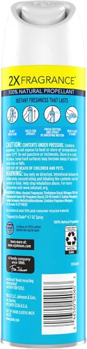Vista 2 de Glade Ambientador en aerosol para habitación que combate el olor, Aqua Waves, 8.3 onzas, 2