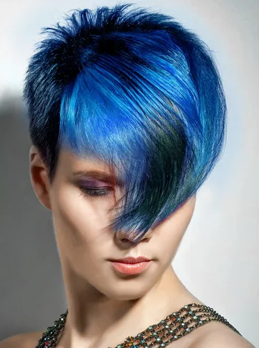 Vista 3 de BLUE Spray - Tinte para el cabello, 3 onzas, Goodmark (azul)