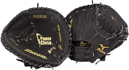 Vista 27 de Mizuno Prospect PowerClose - Guante de béisbol juvenil Serie I V-Flex Notch I Parashock Palm Pad I Buttersoft Palm Liner