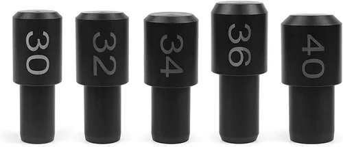 Vista 2 de HUIOP Herramienta de accionamiento de sello de horquilla, herramienta de instalación de sello de horquilla delantera de bicicleta, kit