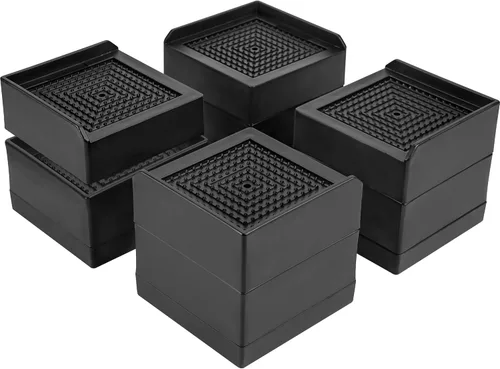 Vista 8 de BTSD-home Elevadores para muebles de 1.5 pulgadas, elevadores de cama, extensores de patas de mesa, perfectos para sofá, silla, mesa y más, paquete