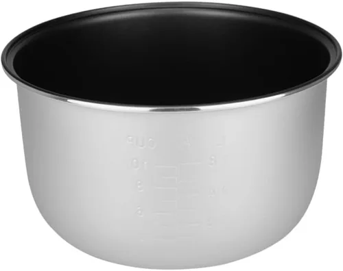 Vista 7 de Yardwe Olla interior para olla arrocera, 1 pieza antiadherente 5L interior olla de cocina contenedores de repuesto para olla arrocera