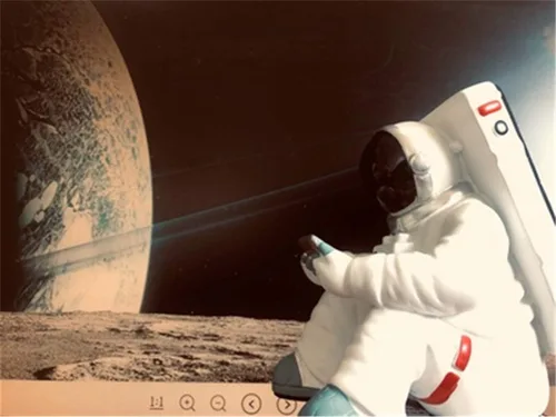 Vista 8 de Soporte de teléfono para escritorio, soporte creativo de astronauta para teléfono celular, tabletas, soporte de teléfono para iPhone, iPad, teléfono