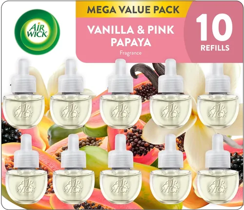 Vista 3 de Air Wick Repuesto de aceite perfumado enchufable, 2 unidades, oasis turquesa, aceites esenciales, ambientador