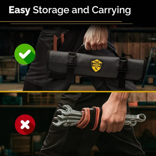 Vista 3 de TOOLGUARDS Juego completo de llaves de trinquete de 33 piezas, métricas y estándar, juego de llaves de trinquete combinadas, tamaño grande