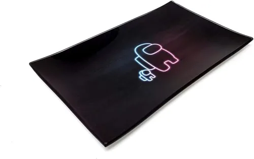 Vista 2 de E.G.G. Bandeja de vidrio resistente a las roturas: Decorativa/Coleccionable de alta resolución Gran regalo (entre nosotros)