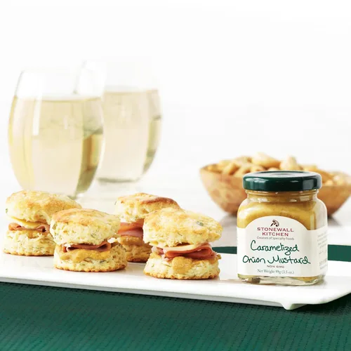 Vista 4 de Árbol de Mostaza de Stonewall Kitchen, Colección Festiva 2025