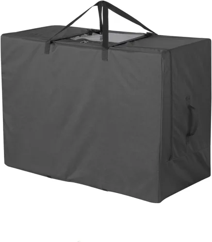 Vista 13 de Cuddly Nest Bolsa de almacenamiento plegable para colchón, funda de transporte resistente para cama de invitados de tres pliegues