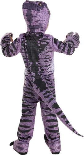 Vista 2 de Disfraz de dinosaurio Raptor Ravenous para niños pequeños