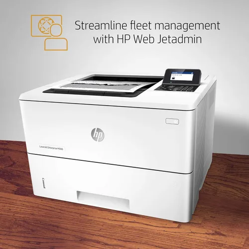 Vista 7 de HP Laserjet Enterprise M506n Impresora láser con Ethernet incorporado (F2A68A) (renovada)