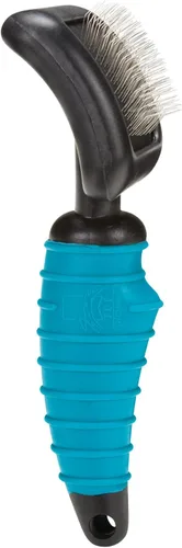 Vista 2 de Master Grooming Tools - Cepillos ergonómicos suaves y deslizantes — Cepillos moldeados para perros de aseo – pequeños, 3 & # 8217 x 2½ pulgadas