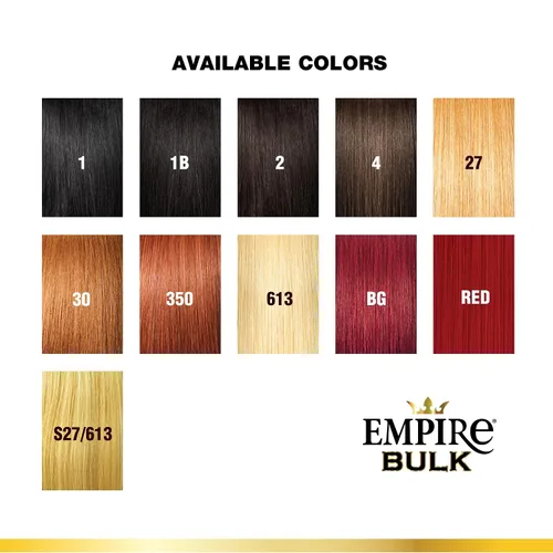 Vista 7 de Sensationnel Empire Bulk Braiding – Trenzado a Granel – Trenzas de cabello humano profundo para estilos de caja boho sin nudos o estilos de ondas 1