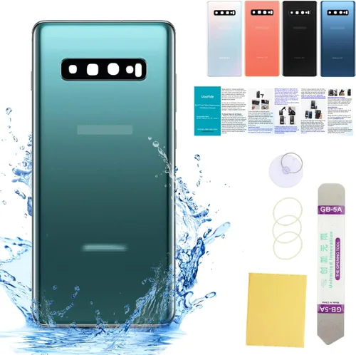 Vista 10 de Compatible con Samsung Galaxy Note 9 - Cubierta de vidrio trasera de repuesto de 6.4 pulgadas SM-N960 para todos los operadores con manual