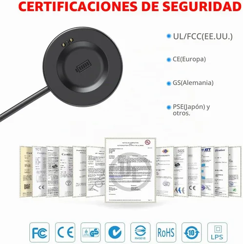 Vista 4 de Cargador compatible con iTouch Smart Watch Air 3/4/SE, Sport 3, Explorer 3